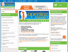 Tablet Screenshot of openingminds.ie